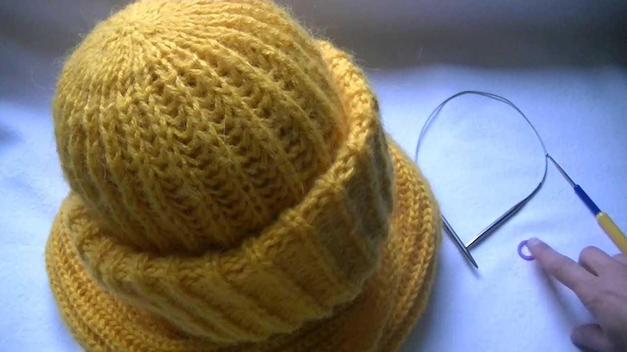 Как закрывать петли при вязании шапки спицами