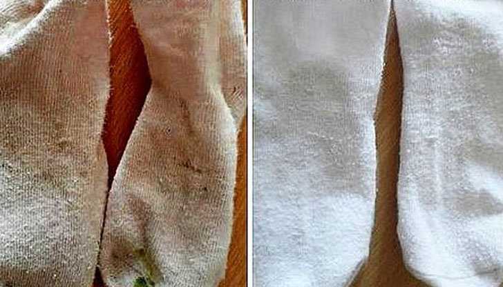 Особенности стирки белых носков