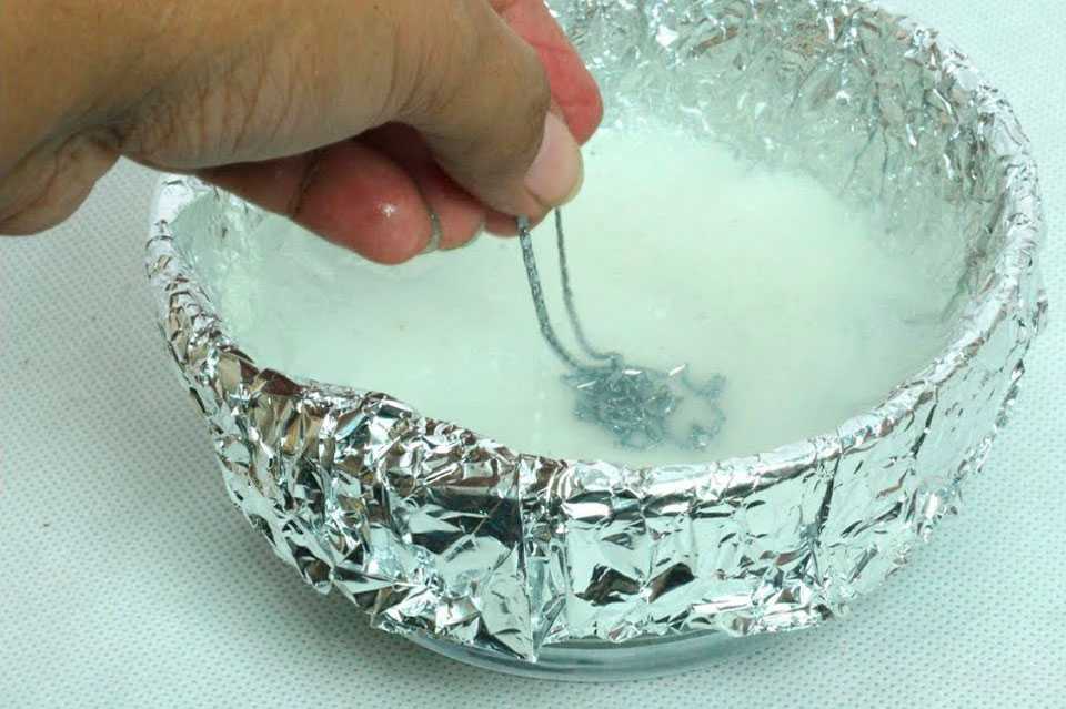 Как почистить серебряную цепочку в домашних условиях: 12 способов