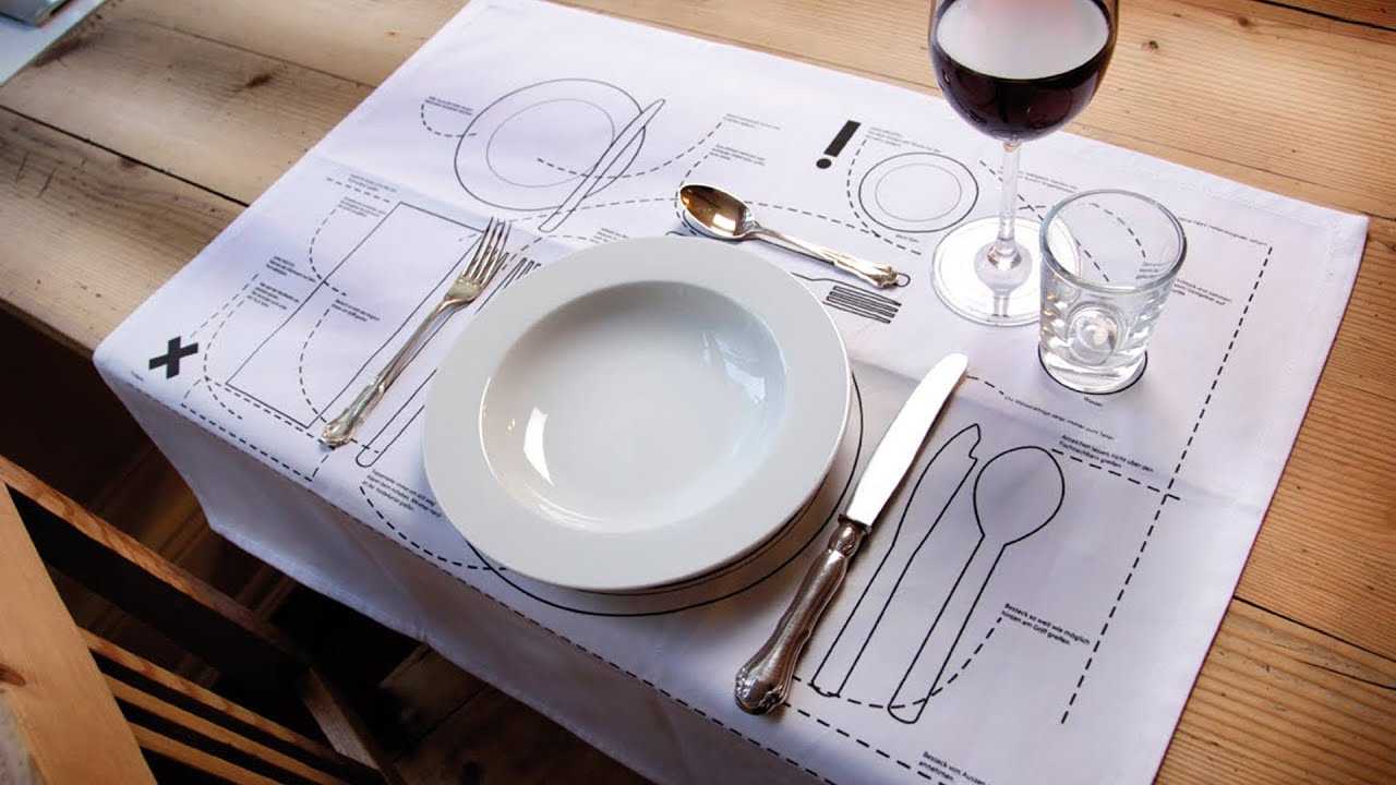 Виды сервировки стола шесть основных видов