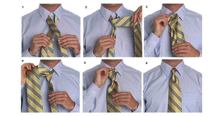Какой длины должен быть галстук в зависимости от фасона