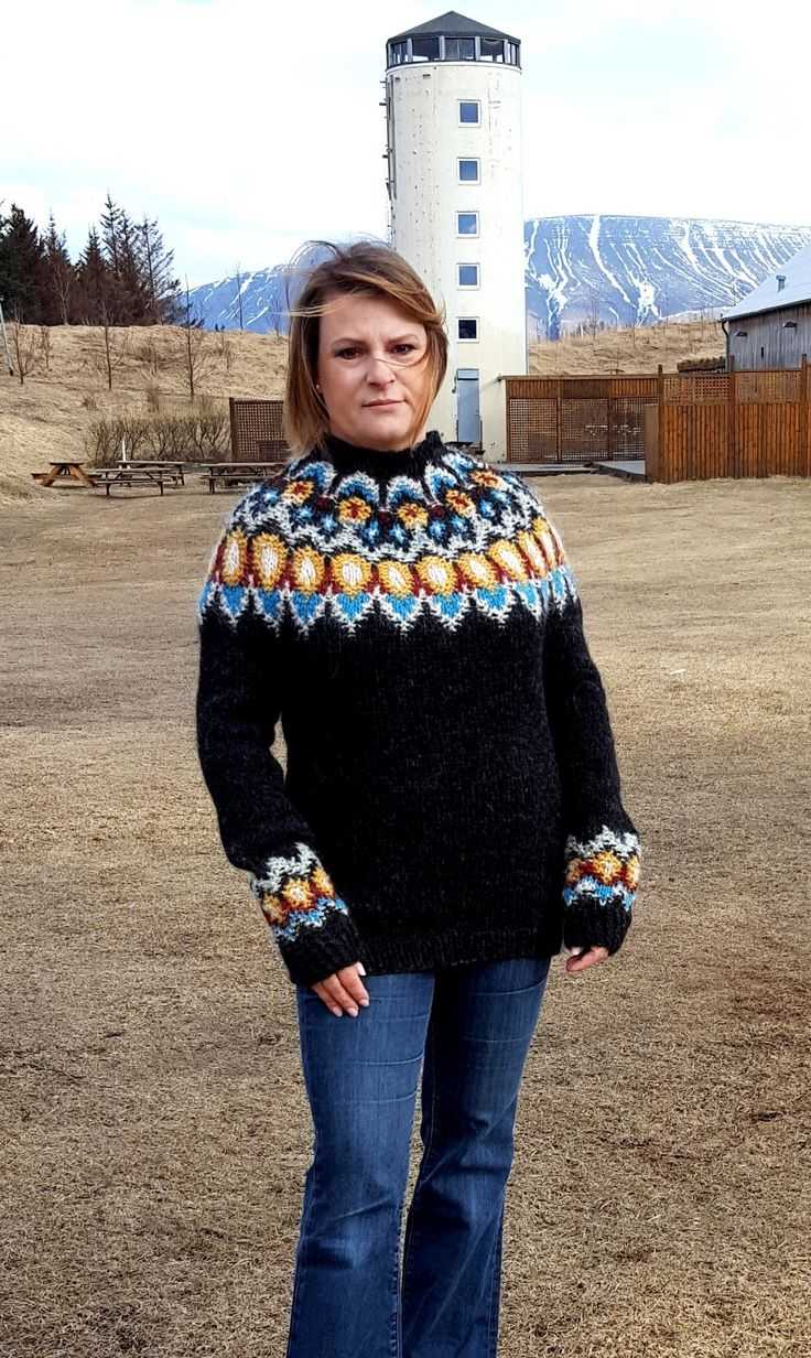 Знаменитый исландский свитер Лопапейса из настоящей шерсти исландской овцы подарит вам много тепла С чем можно носить и как выбрать Модные образы и советы