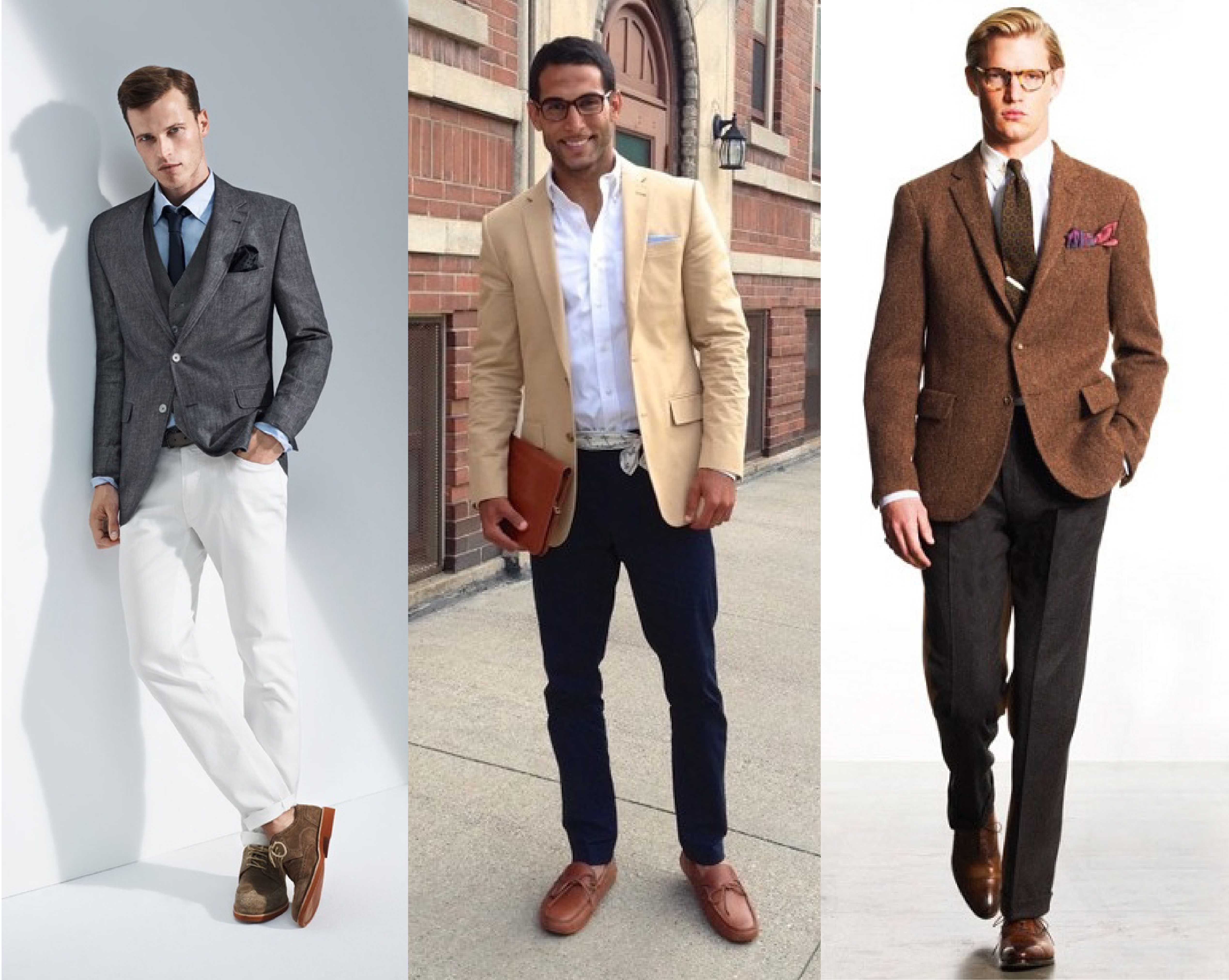 Основные стили в одежде для мужчин