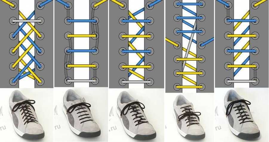 Как завязывать обувь