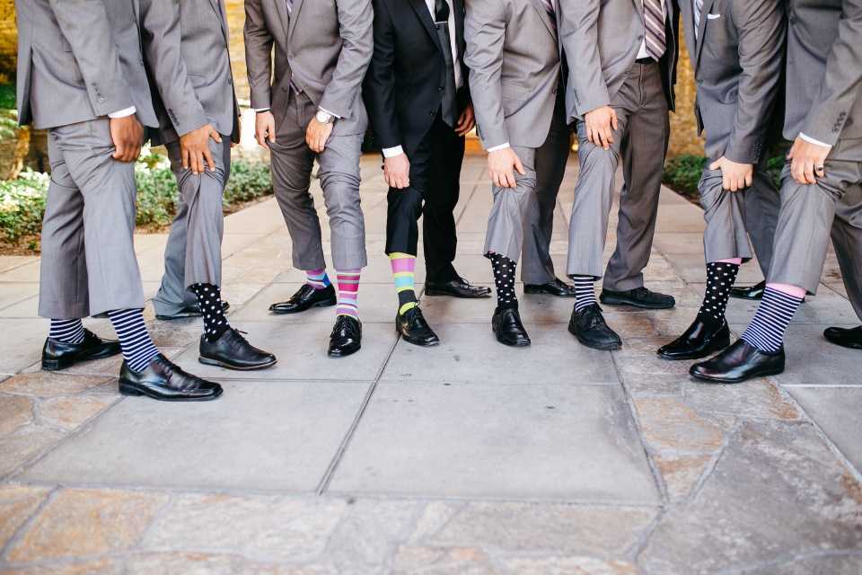Туфли мужские с носками