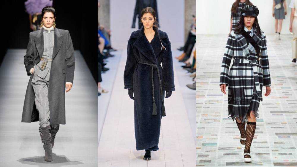 С чем носят черное пальто модницы в 2022 году?