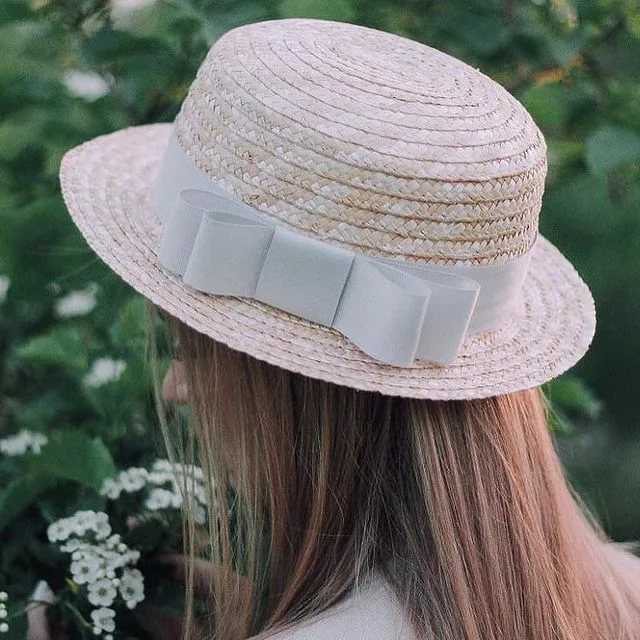 Шляпа из соломы: виды, стили, сочетание с одеждой + 94 фото