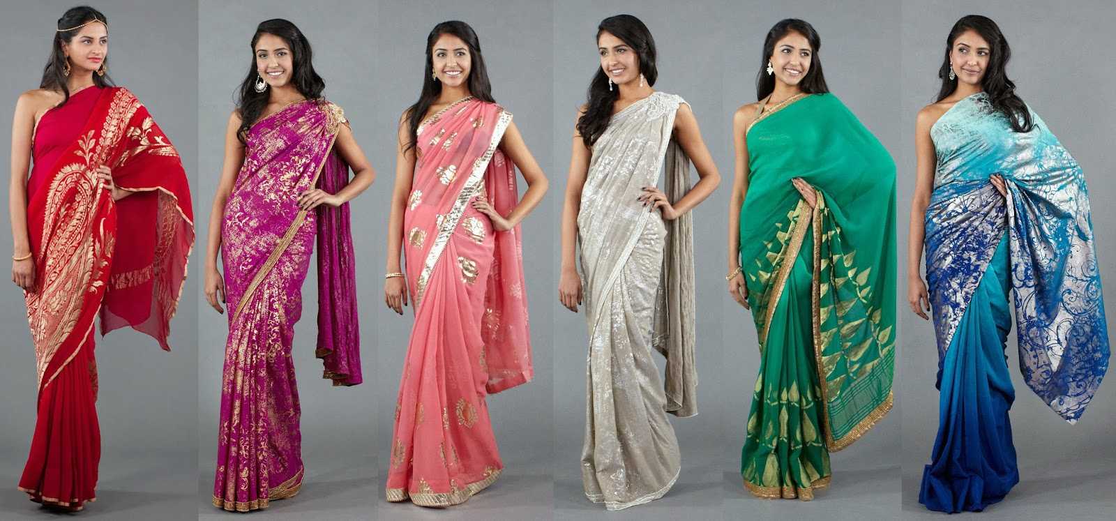 Сари одежда в Индии