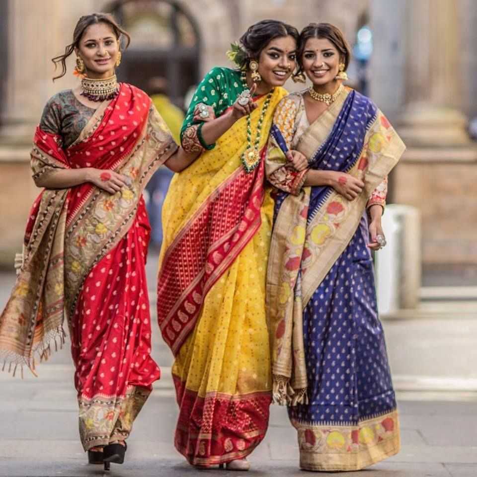 Национальный костюм Индии Сарри