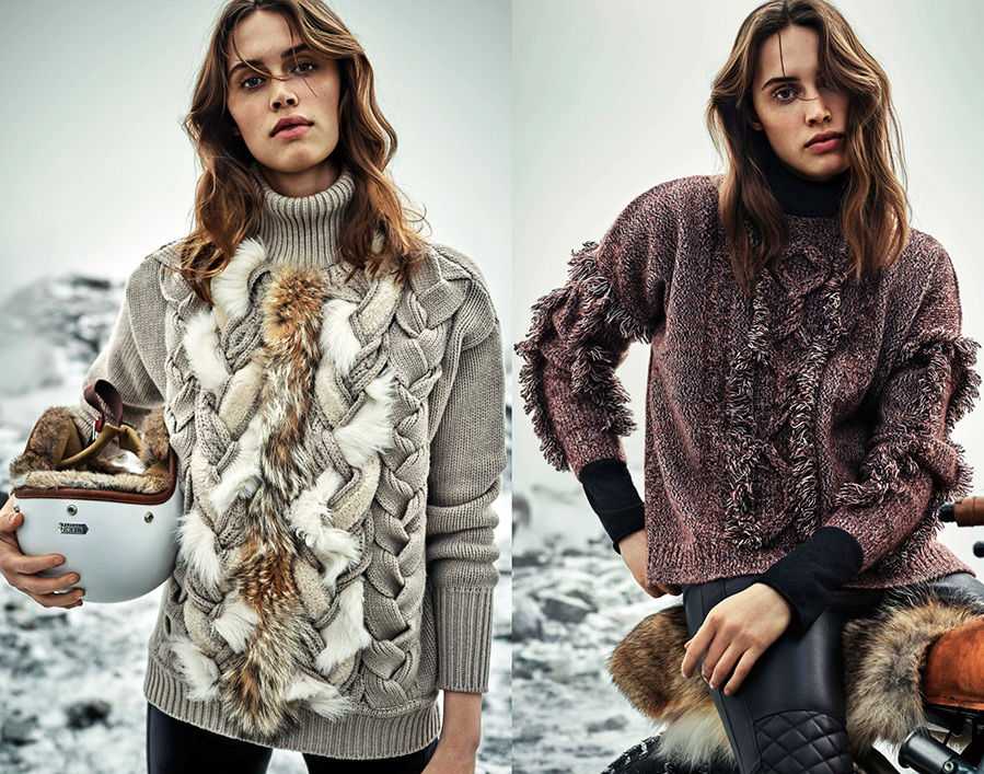 Самые красивые вязаные кофты и свитера: тенденции и фото идеи