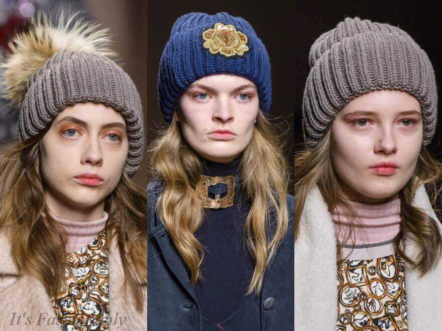 Женские зимние шапки 2022 — модные и стильные модели