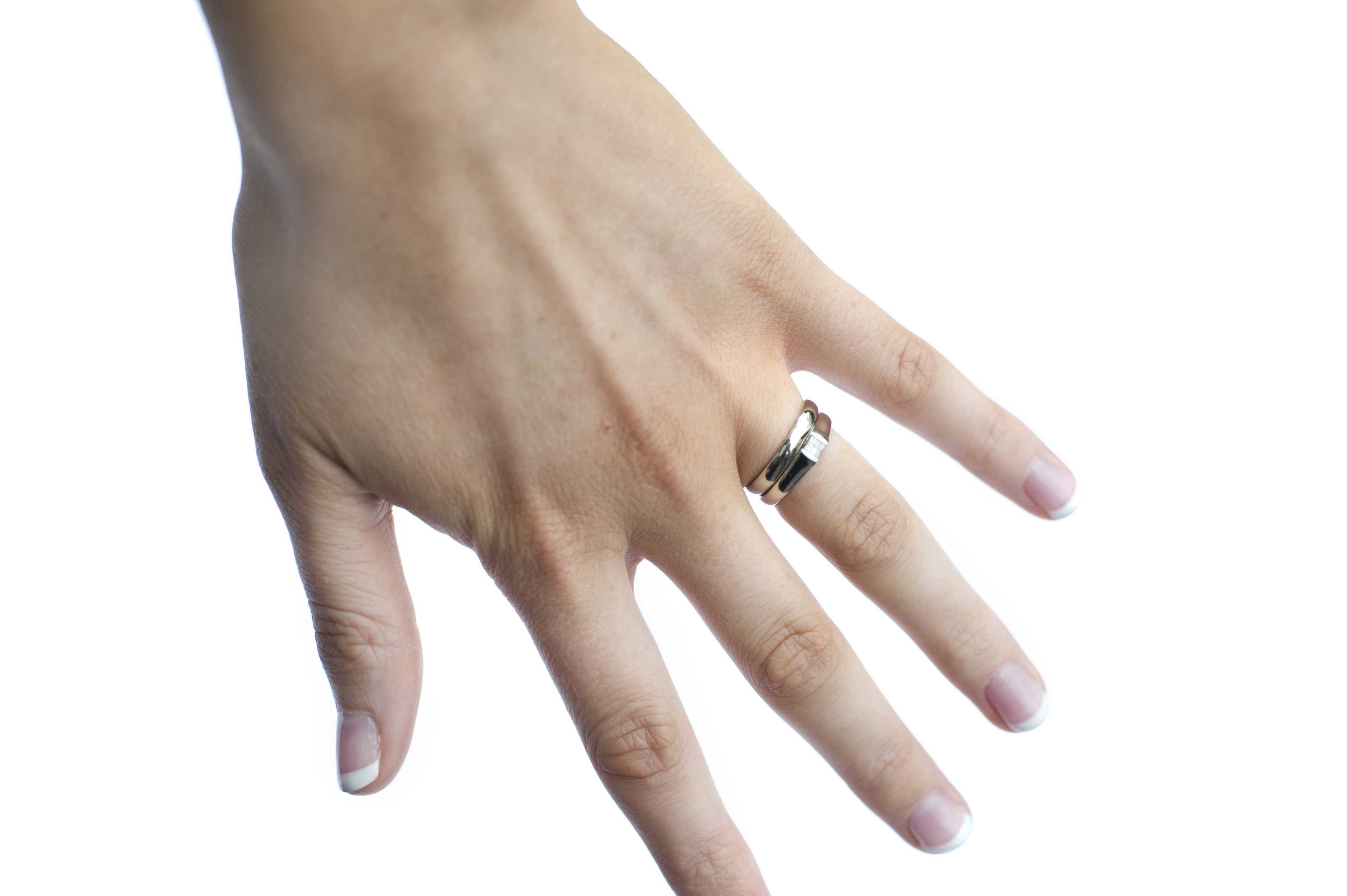 Безымянный палец правой руки кольцо женщины в россии