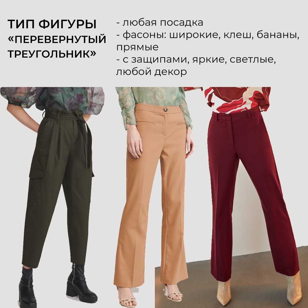 Разновидности брюк и их названия