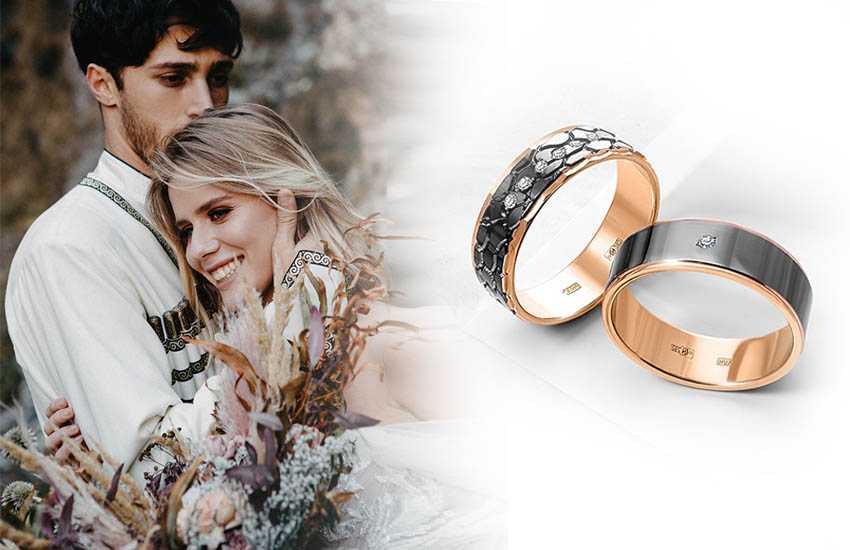 Свадебные парные аксессуары в необычном стиле помогут вам сохранить индивидуальность Как подобрать обручальные кольца bvlgari  Какое кольцо подойдет именно вам