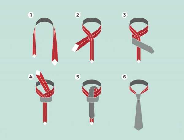 Простой способ, как завязать галстук: пошаговые фото, схемы и видео