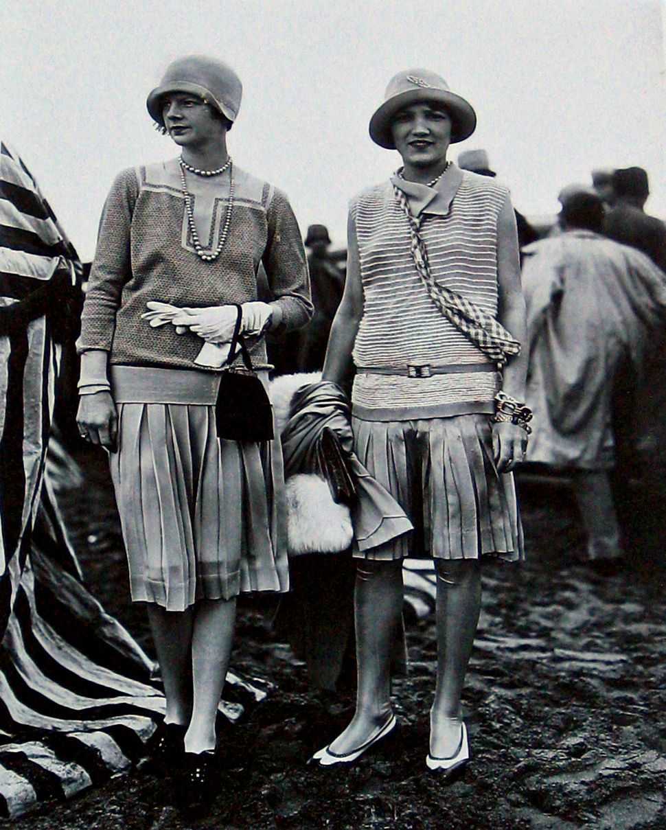 1920е женская мода в Париже
