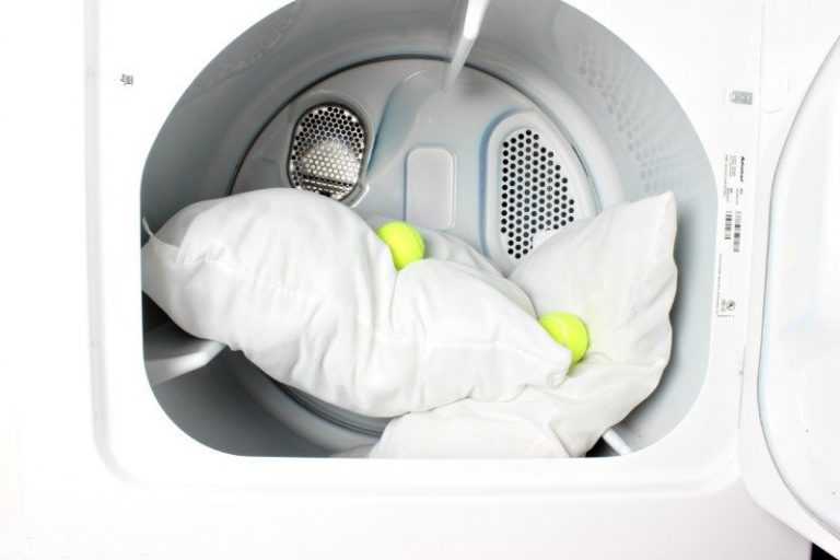 Как в домашних условиях постирать перьевую подушку в стиральной машине