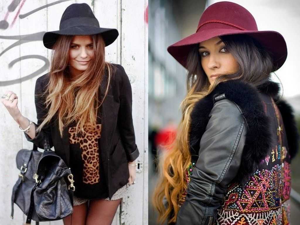 Как носить шляпы женские: фото-обзор стильных образов