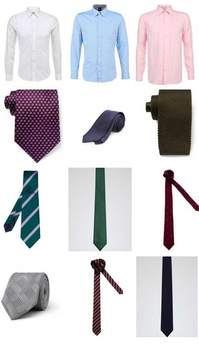 Как правильно подобрать галстук к цвету рубашки? какой лучше всего выбрать к костюму?