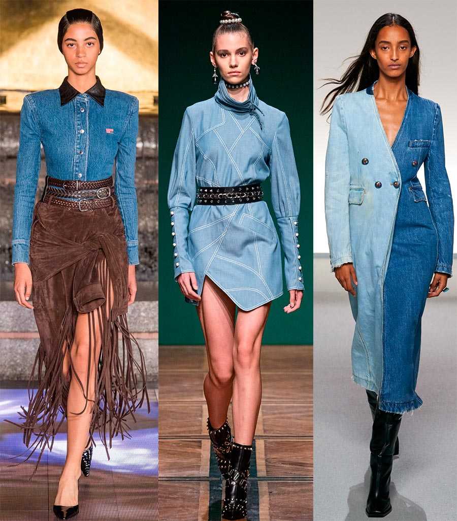 Джинсовые платья 2021 года: модные тенденции, фото, новинки