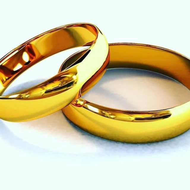 Плоские обручальные кольца: европейки на свадьбу