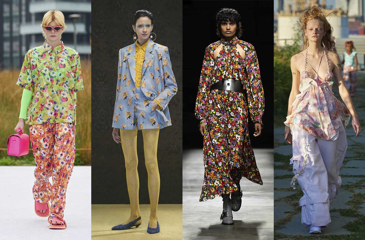 Модные дома показали, как модно одеваться женщинам в 2022 году