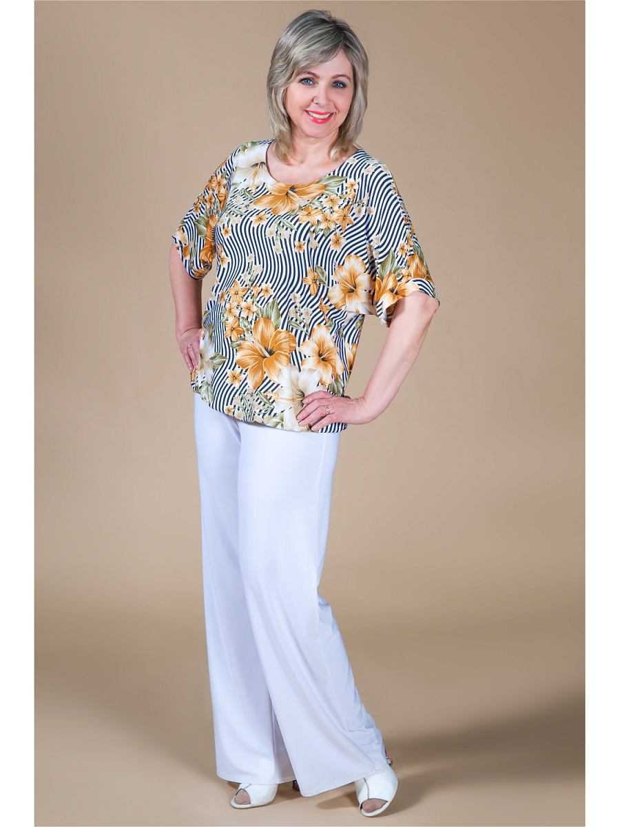 Блузки для женщин 50 лет. Летние блузки больших размеров. Блузка из вискозы.