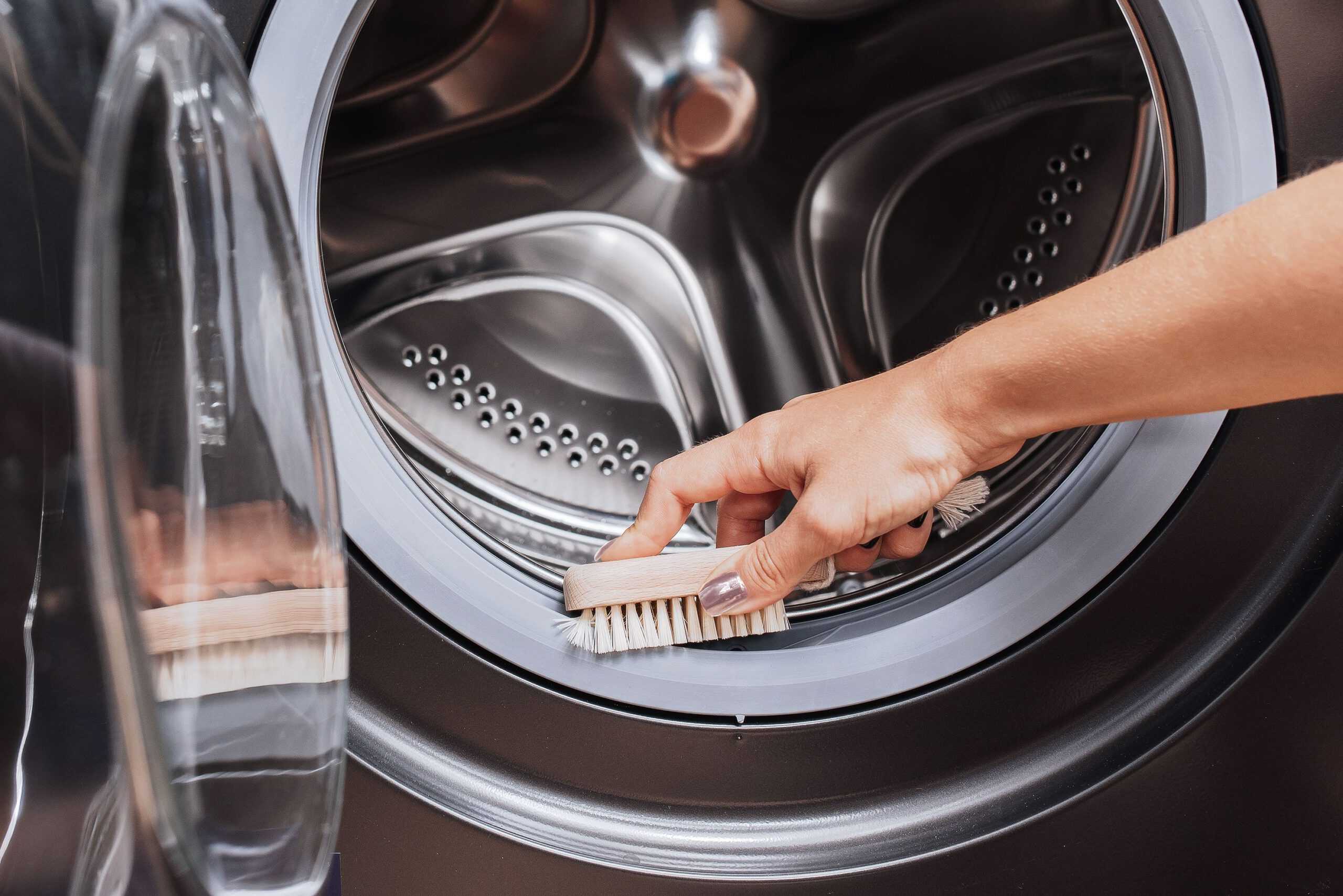 Чистка стиральной машины автомат уксусом и содой: удаление накипи