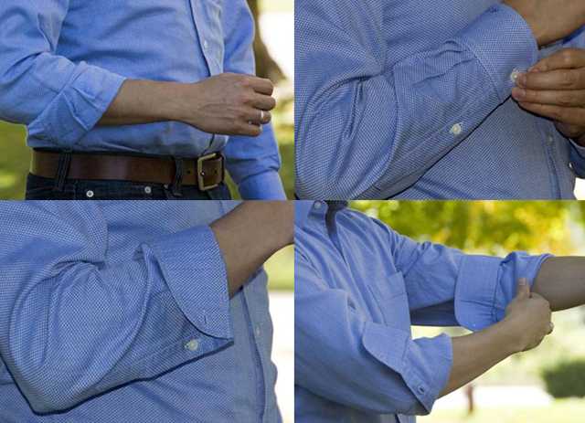 Как правильно закатывать рукава на рубашке мужчине: секреты и нюансы