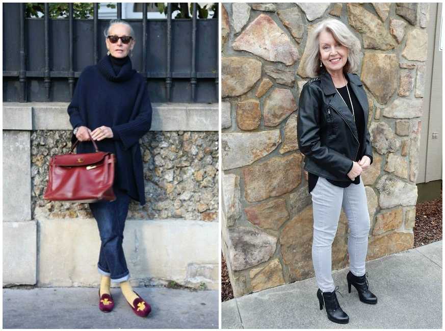 Модный тренд - серые джинсы: как мы носим джинсовую классику