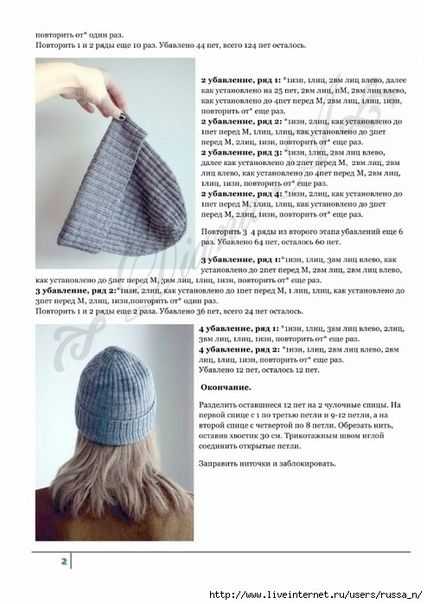 Как связать на спицах шапку из мохера – подборка из 16 моделей