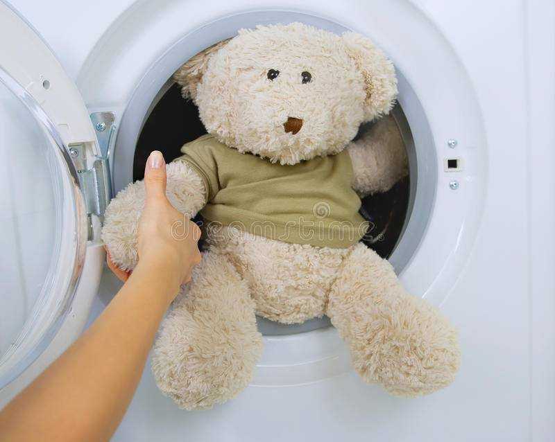Как стирать мягкие игрушки в стиральной машине-автомат  и при какой температуре