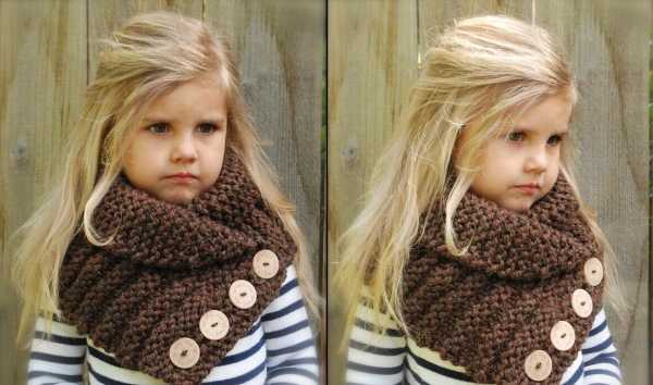 Детский шарф-снуд очень удобен и универсален по той причине, что подойдет для ребенка любого возраста Какие модные тенденции в этом году Как выбрать, учитывая размеры, и как носить Стильные образы