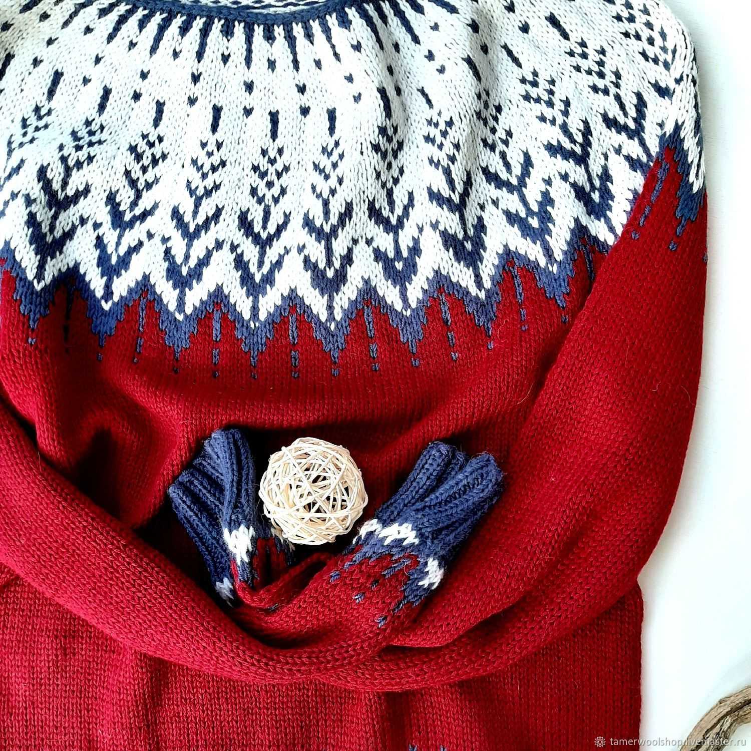 Схема вязания исландского свитера: делаем спицами - сайт о рукоделии