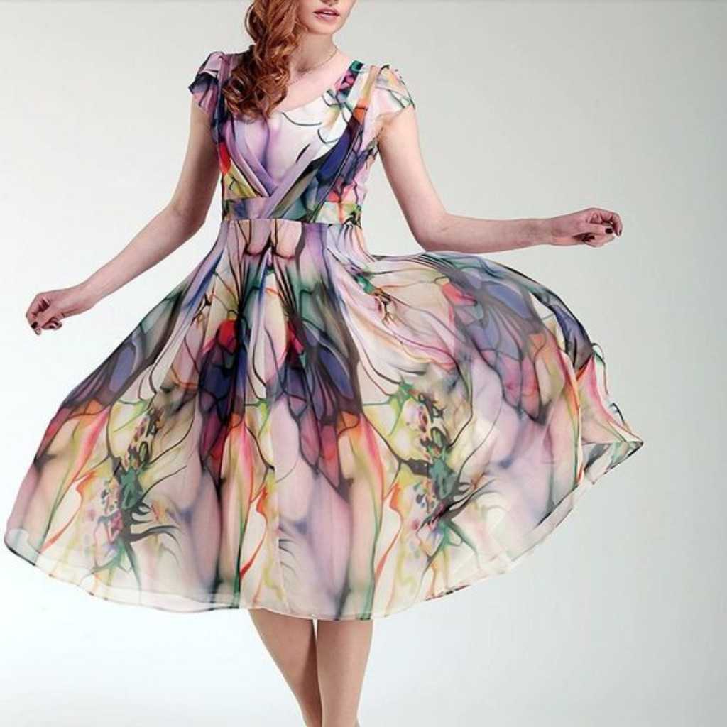 Модные фасоны платьев на весну-лето 2022 года с фото