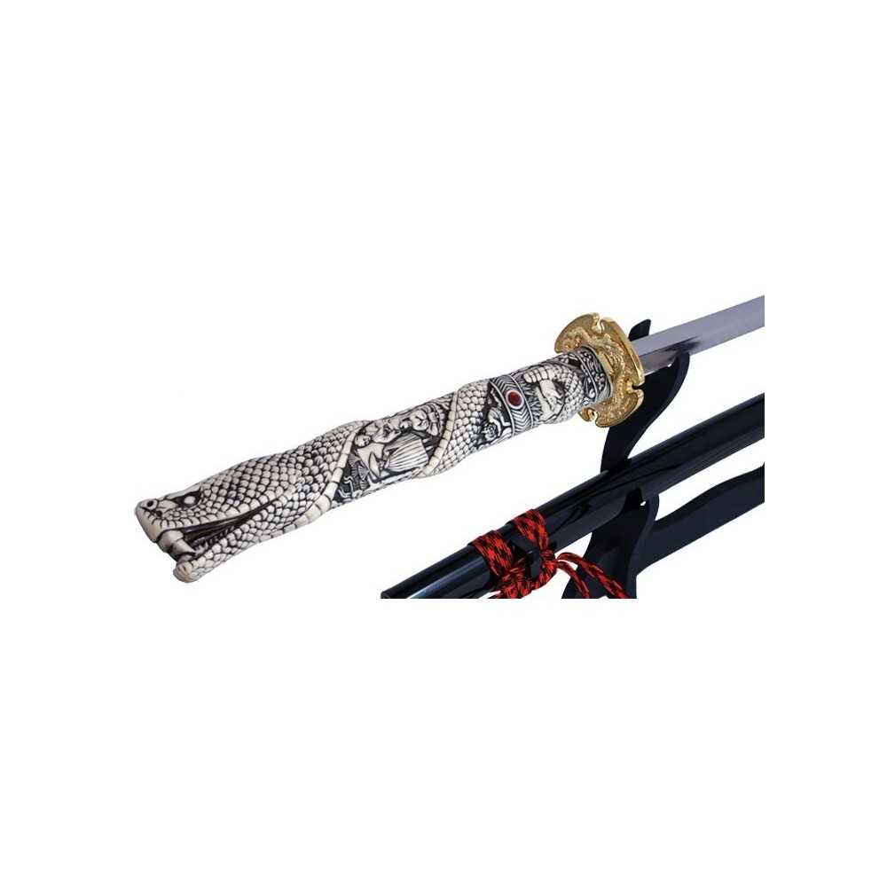 Зонт со световой ручкой в виде самурайского меча катана — отличный подарок рыцарю камелота и другие рыцарские аксессуары