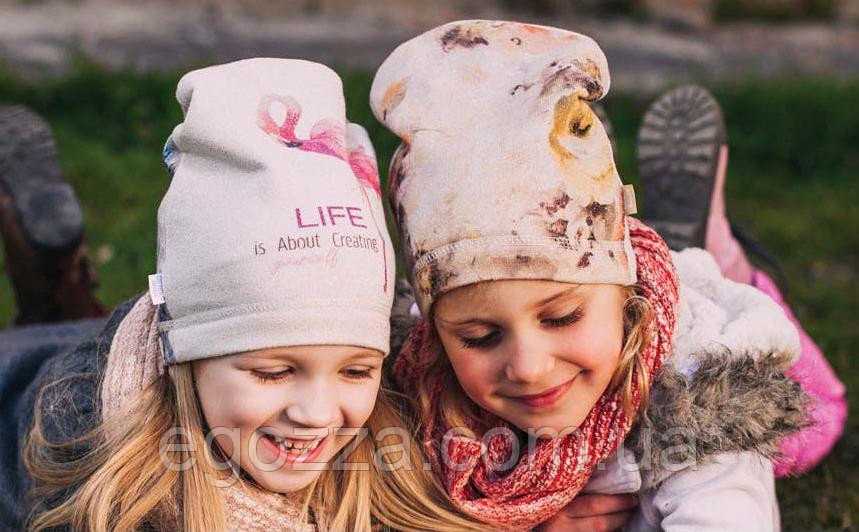Детские шапки 2022 (вязаные и меховые)