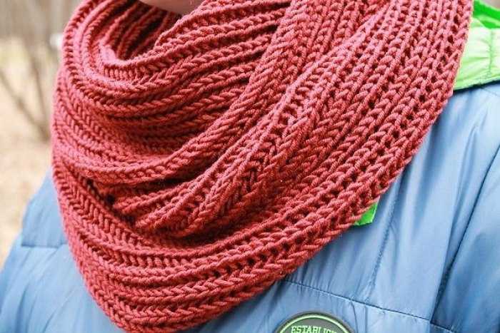 Как связать шарф английской резинкой? техника и особенности вязания