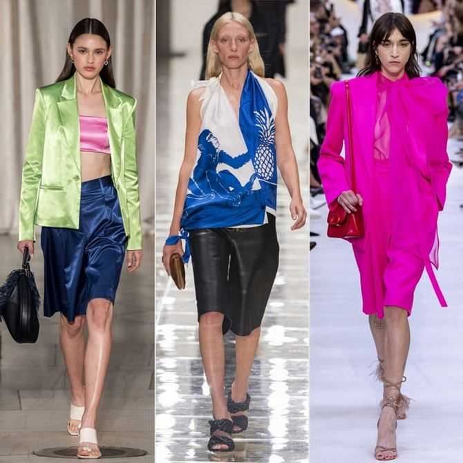 Кожаные шорты 2022: модная провокация