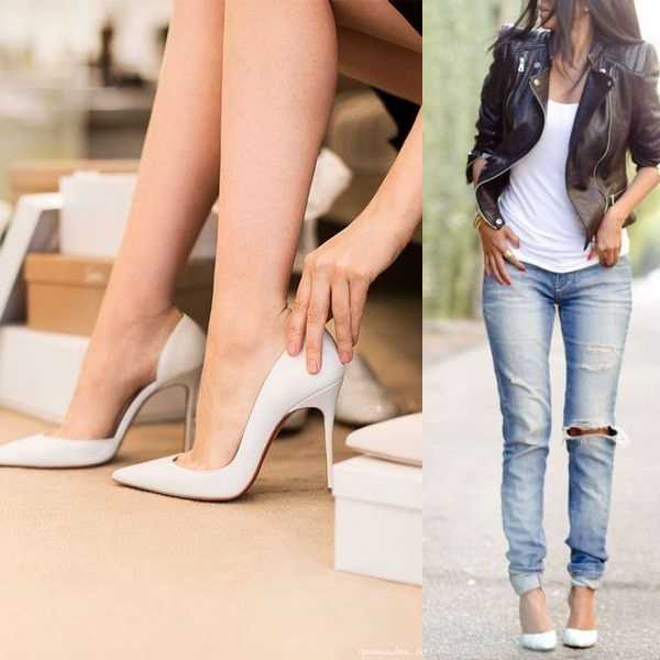 Как правильно называются женские туфли: на каблуке и без