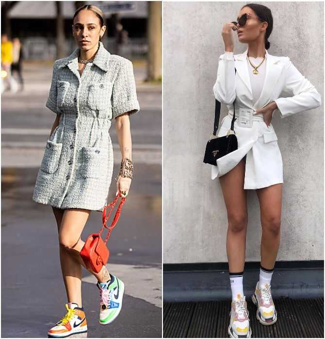 Модные женские кроссовки - тенденции, новинки, правила сочетания