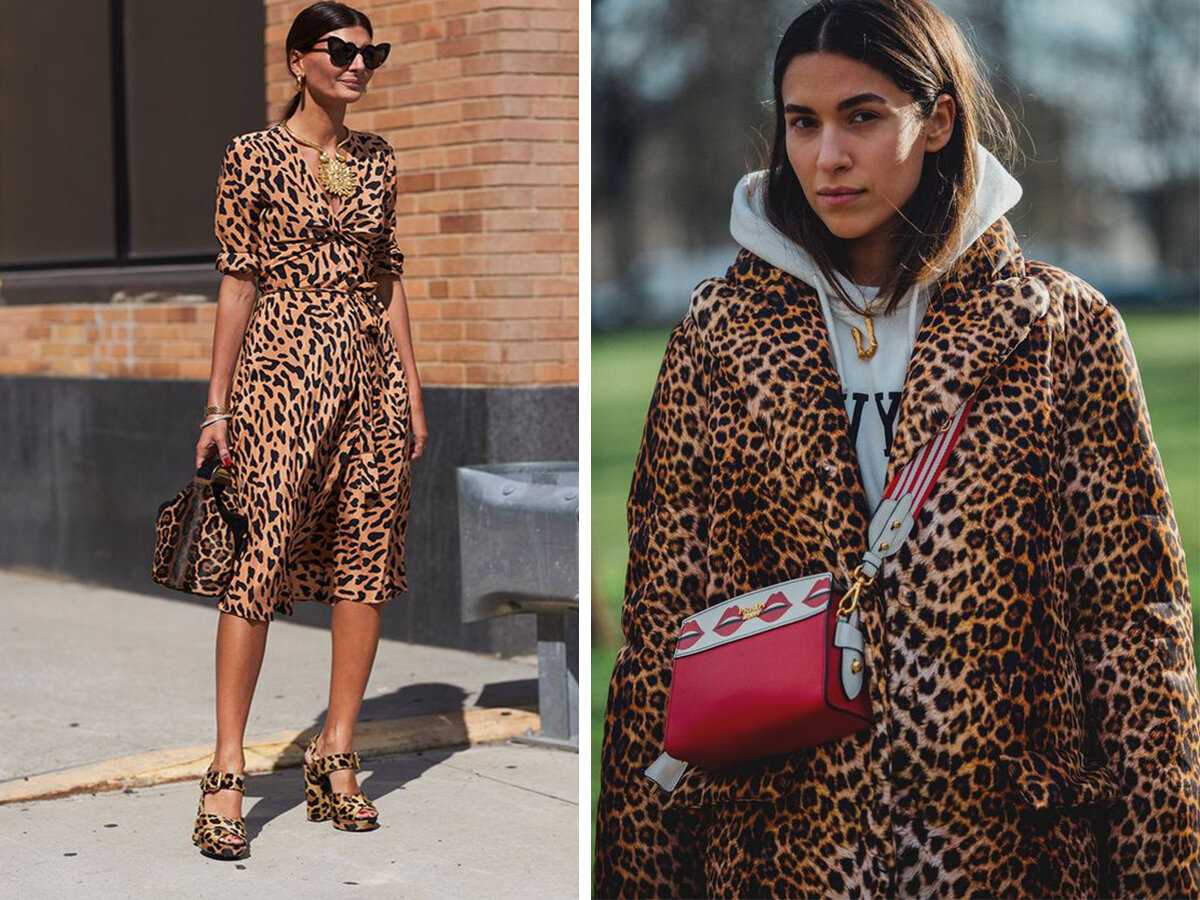 Леопардовая куртка женская с чем носить