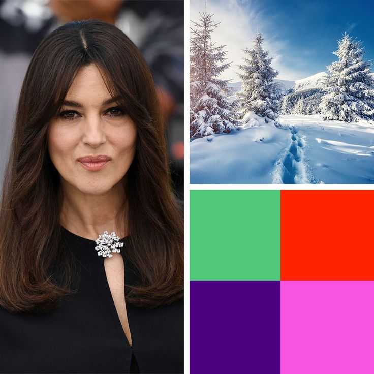 Цветотип "зима": цвет волос и гардероб :: syl.ru