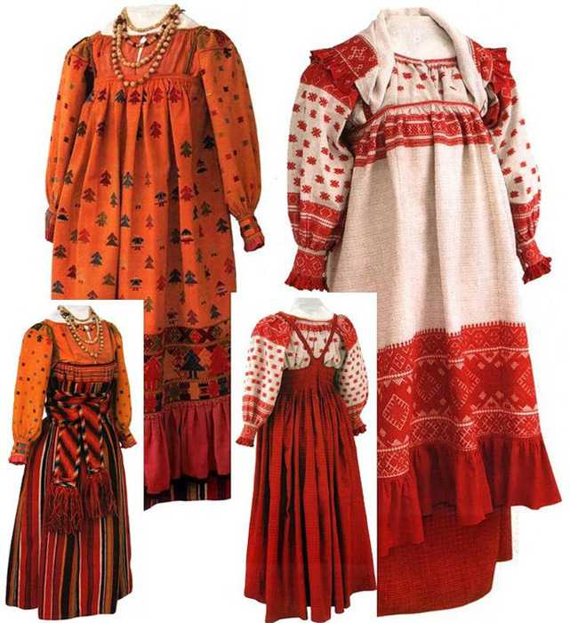 Старинная русская одежда
