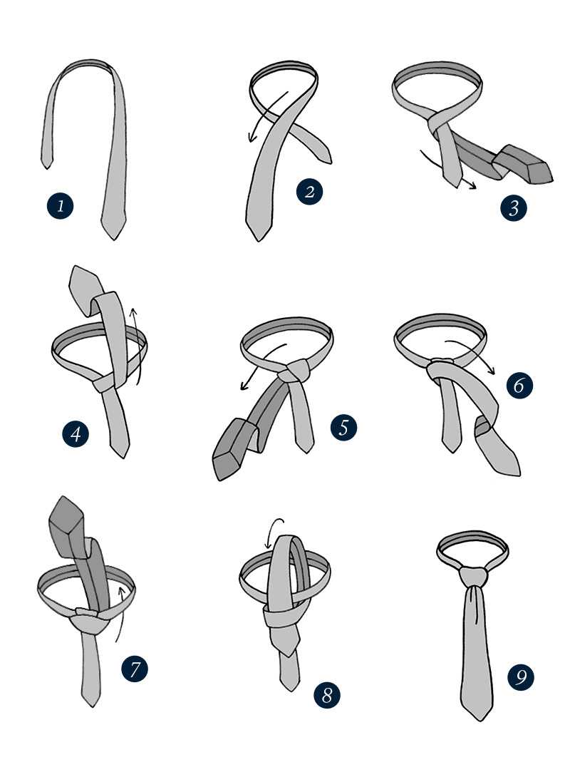 Завязать тонкий галстук - простые и более сложные способы